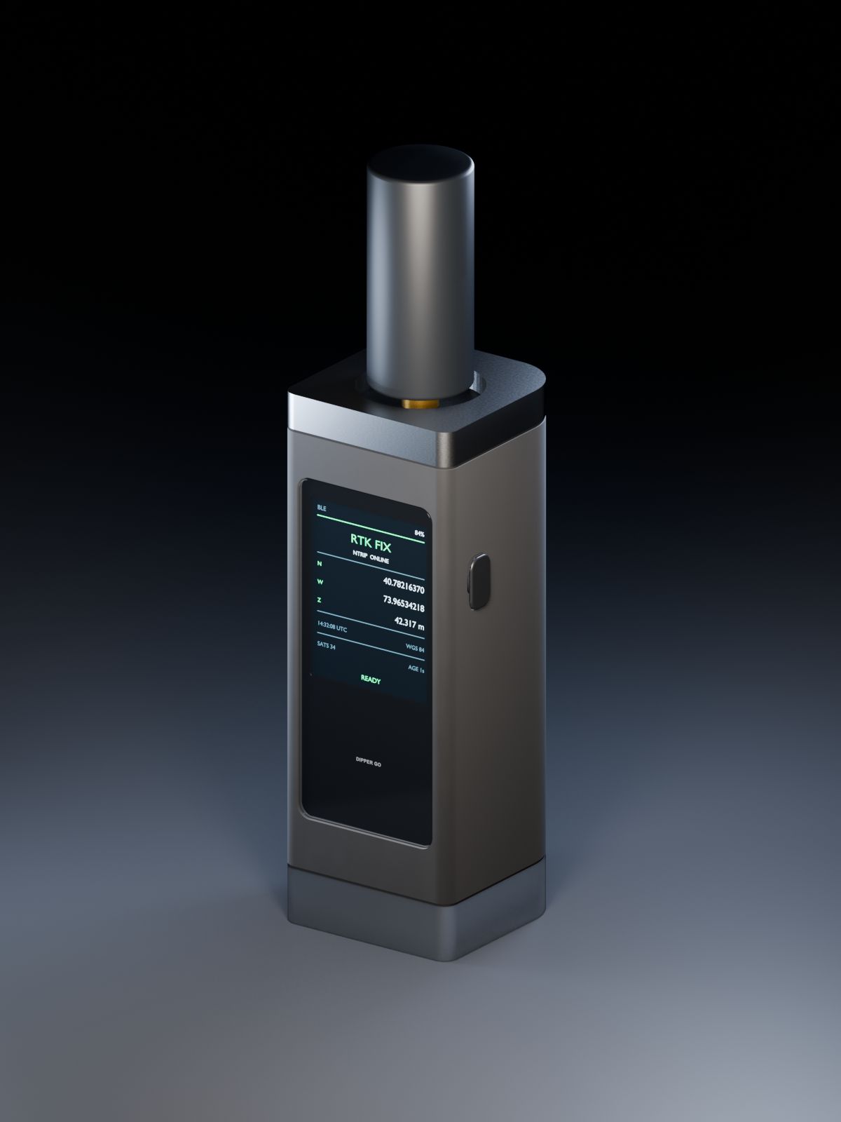 Dipper Go by InsightSpatial seen from the front and side (concept render)